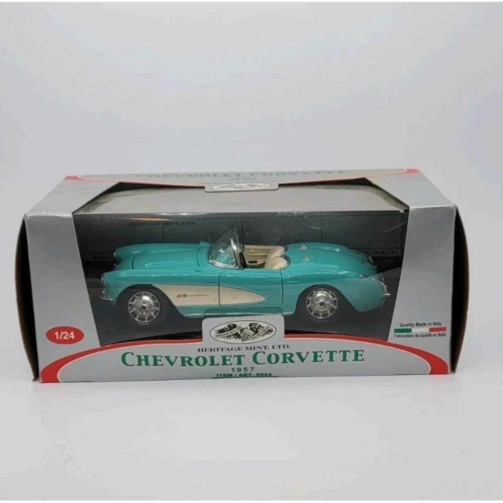 1957 Chevrolet Corvette Heritage Mint LTD‎ Item 0524 1:24 Scale (7